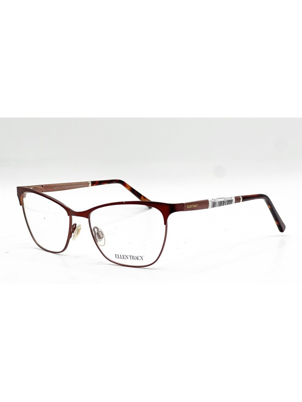 Ellen Tracy Berlin Brown Authentic Eyeglasses 54-17-140